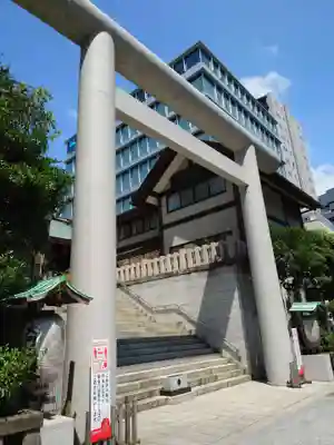 芝大神宮の鳥居