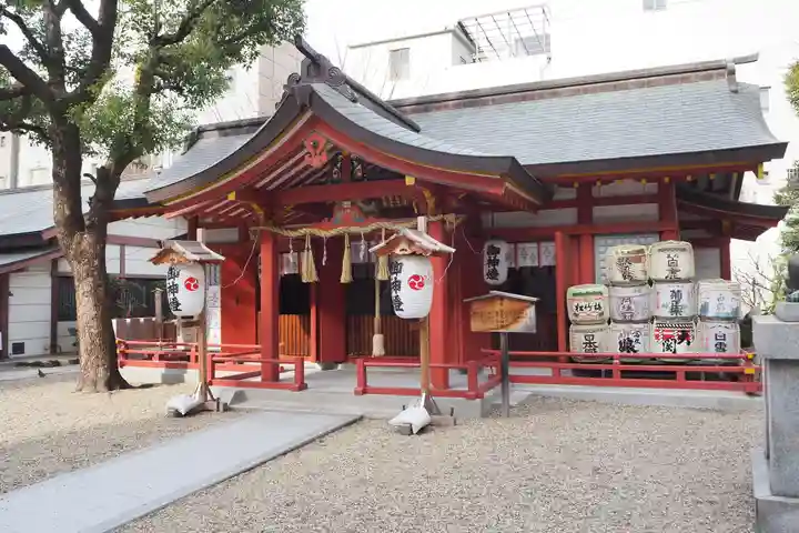 御霊神社の本殿・本堂