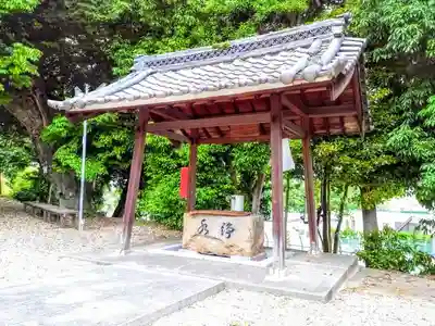 荒太神社の手水舎