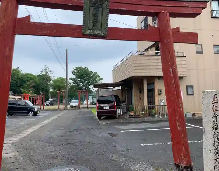 稲荷神社の鳥居