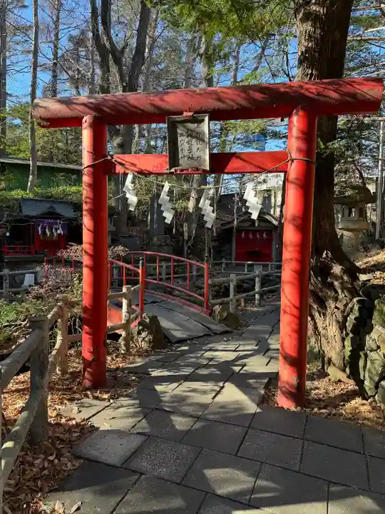 白石神社の鳥居