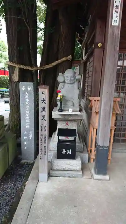 豊川稲荷東京別院の像