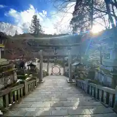 古峯神社の鳥居