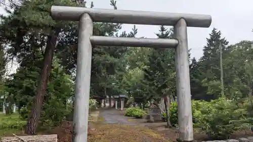 新十津川神社の鳥居