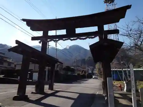 武田八幡宮の鳥居