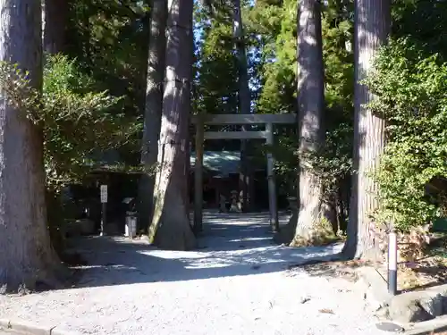 御杖神社の鳥居