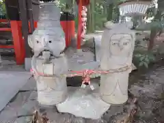 賀茂御祖神社（下鴨神社）の像