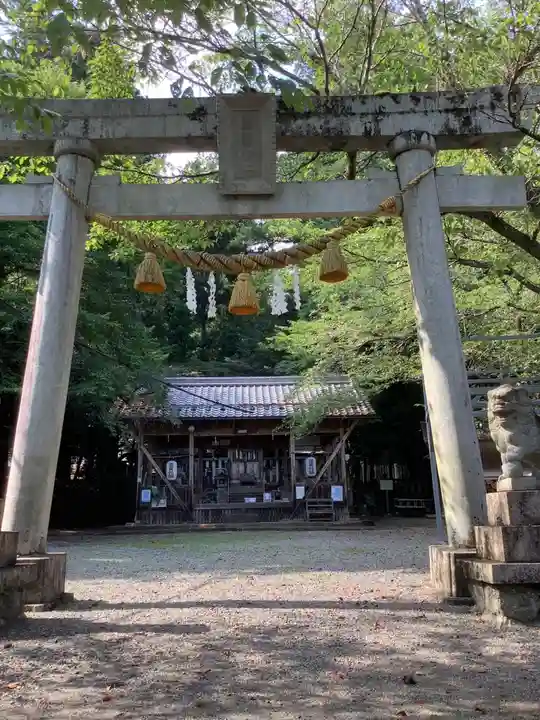 天鷹神社の鳥居
