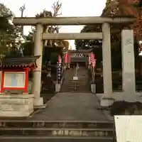 中野沼袋氷川神社の鳥居
