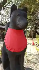 三囲神社の狛犬