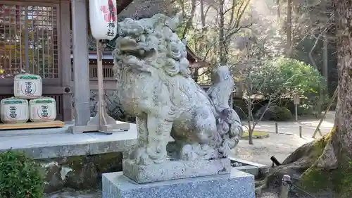 宝満宮竈門神社の狛犬