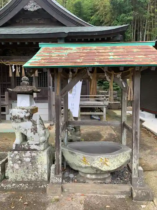 高御祖神社の手水舎