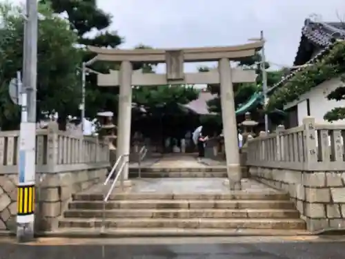 舞子六神社の鳥居