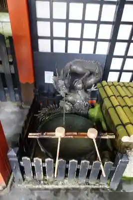 鞍馬寺の手水舎