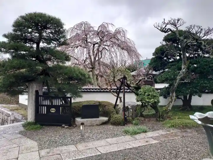 明星院(大師霊園)の庭園