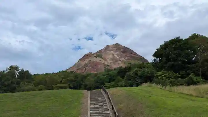 火の山神社の景色