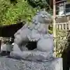 加津佐温泉神社の狛犬