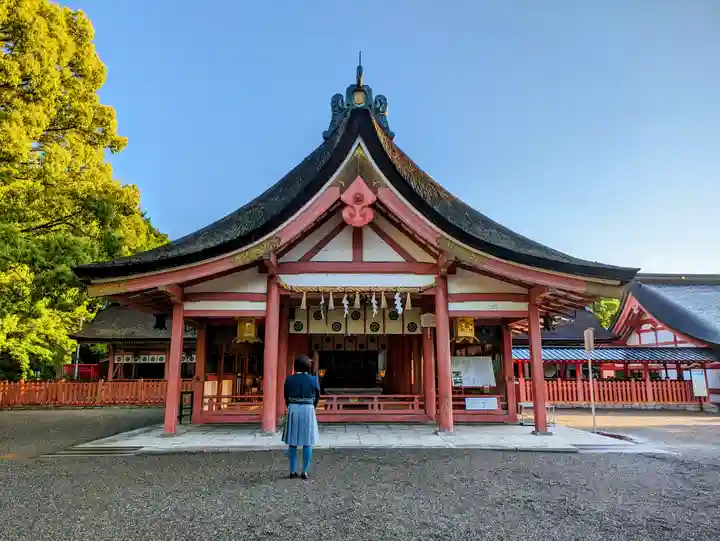 津島神社の本殿・本堂