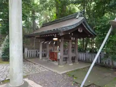 曾屋神社の手水舎