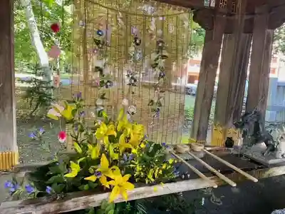 彌彦神社　(伊夜日子神社)の手水舎