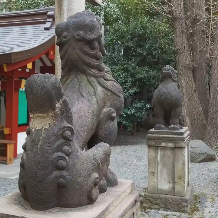 日本橋日枝神社の狛犬
