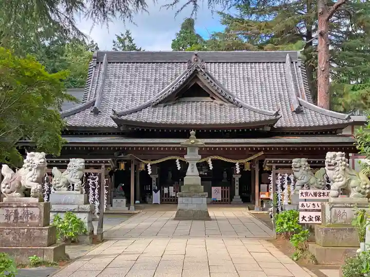大宝八幡宮の本殿・本堂