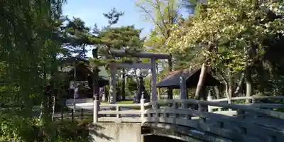 上川神社頓宮の鳥居