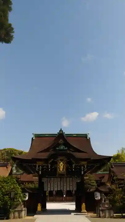 北野天満宮の山門・神門