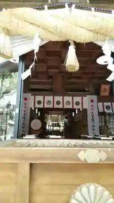 西寒多神社の本殿・本堂