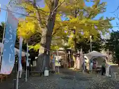 札幌諏訪神社の庭園