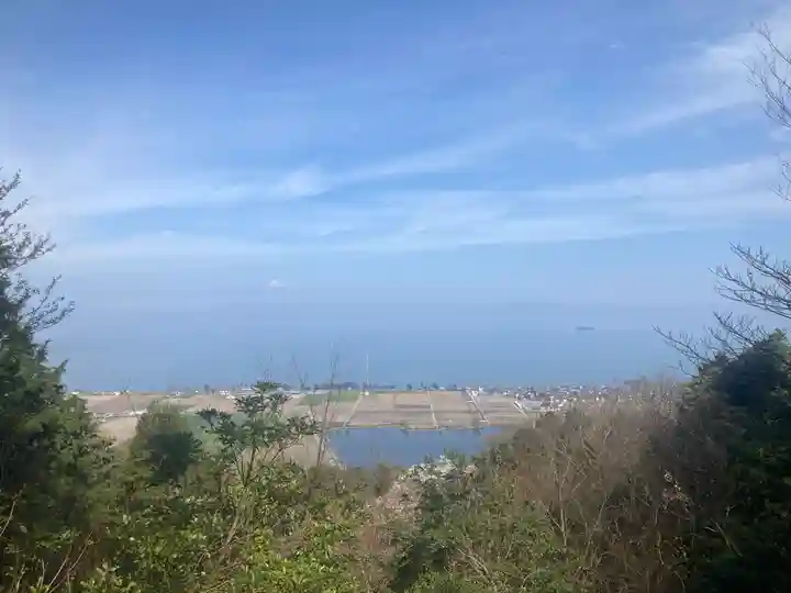 荒神山神社の景色