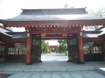 北海道護國神社の山門・神門