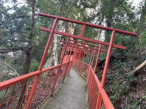 玖島稲荷神社の鳥居