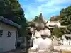北新羽杉山神社の狛犬