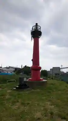 湊神社跡の周辺