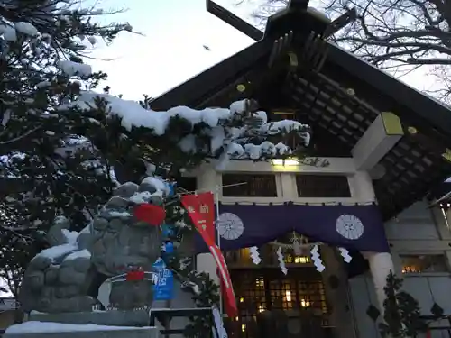 豊平神社の狛犬