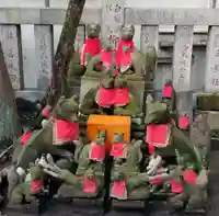 笠間稲荷神社 東京別社の狛犬