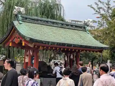 浅草神社の手水舎
