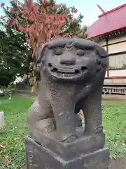 江部乙神社の狛犬