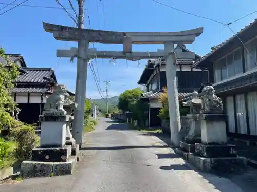 降松神社の鳥居