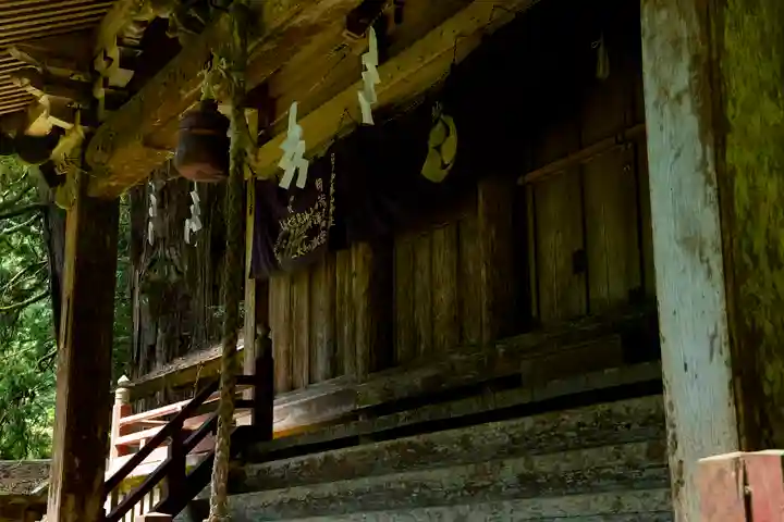加蘇山神社の本殿・本堂