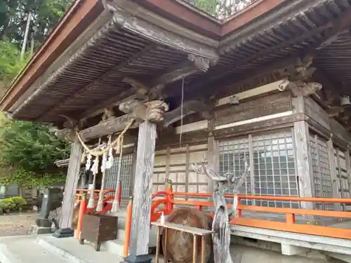 鵜住神社の本殿