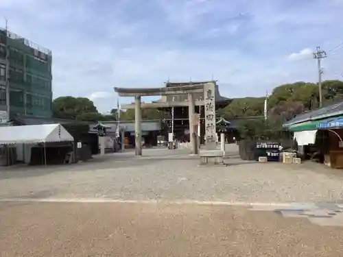 真清田神社の鳥居