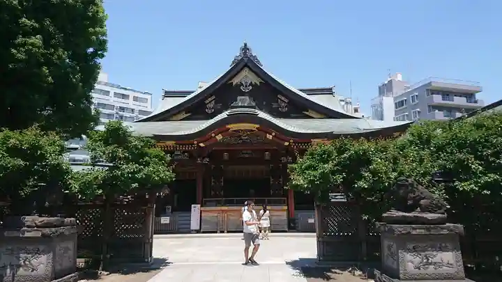 湯島天満宮の本殿・本堂