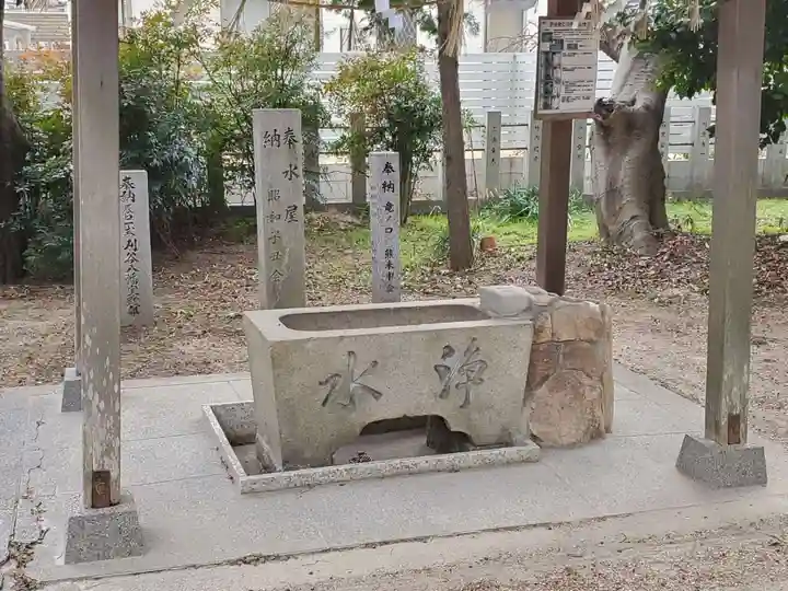 熊野神社の手水舎