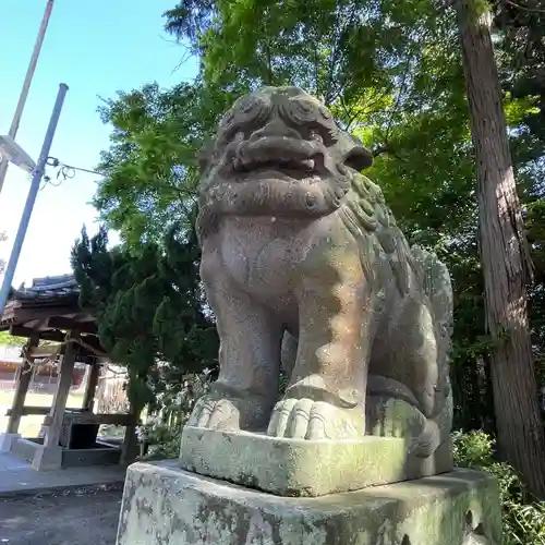 鶴谷八幡宮の狛犬