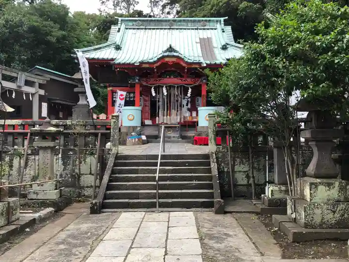 海南神社の本殿・本堂