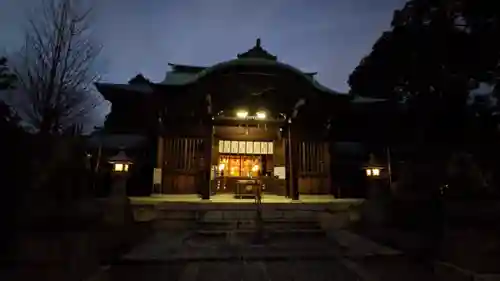 溝旗神社（肇國神社）の本殿