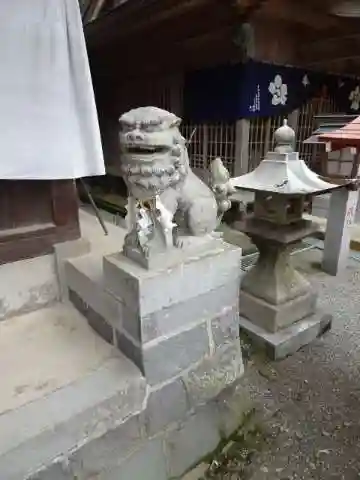 六殿神社の狛犬