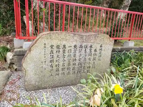 藤ヶ崎龍神社の歴史